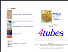 Tablet Screenshot of 4tubes.com